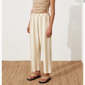 NWT Zulu & Zephyr 100% Cotton striped pants